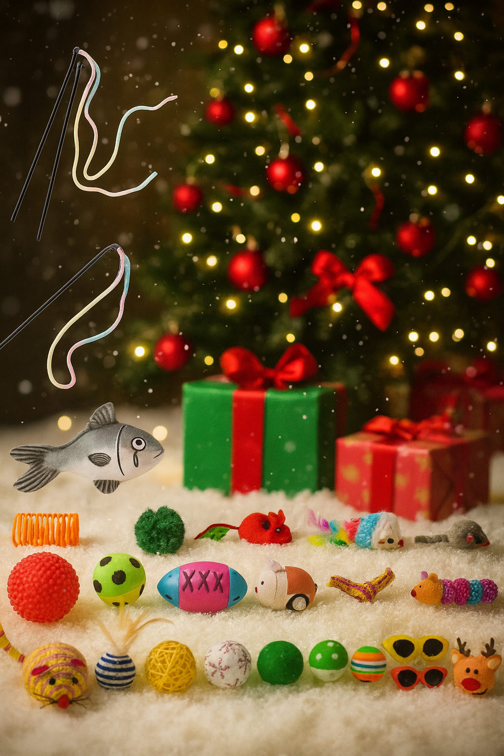 PawJoy Advent™ – Calendario de Adviento Navideño para Mascotas (24 Sorpresas)