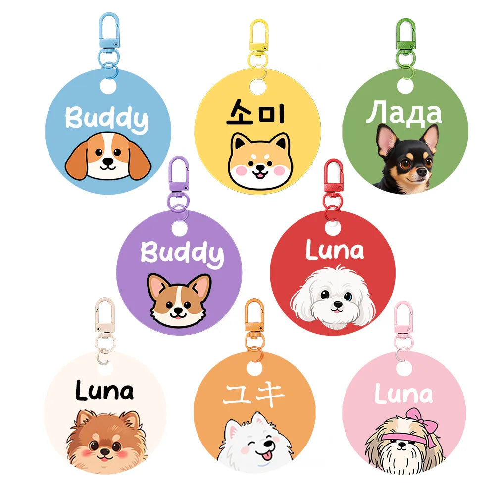 PawAvatar Tag™ – Placa de Identificación con Diseño Animado Personalizado