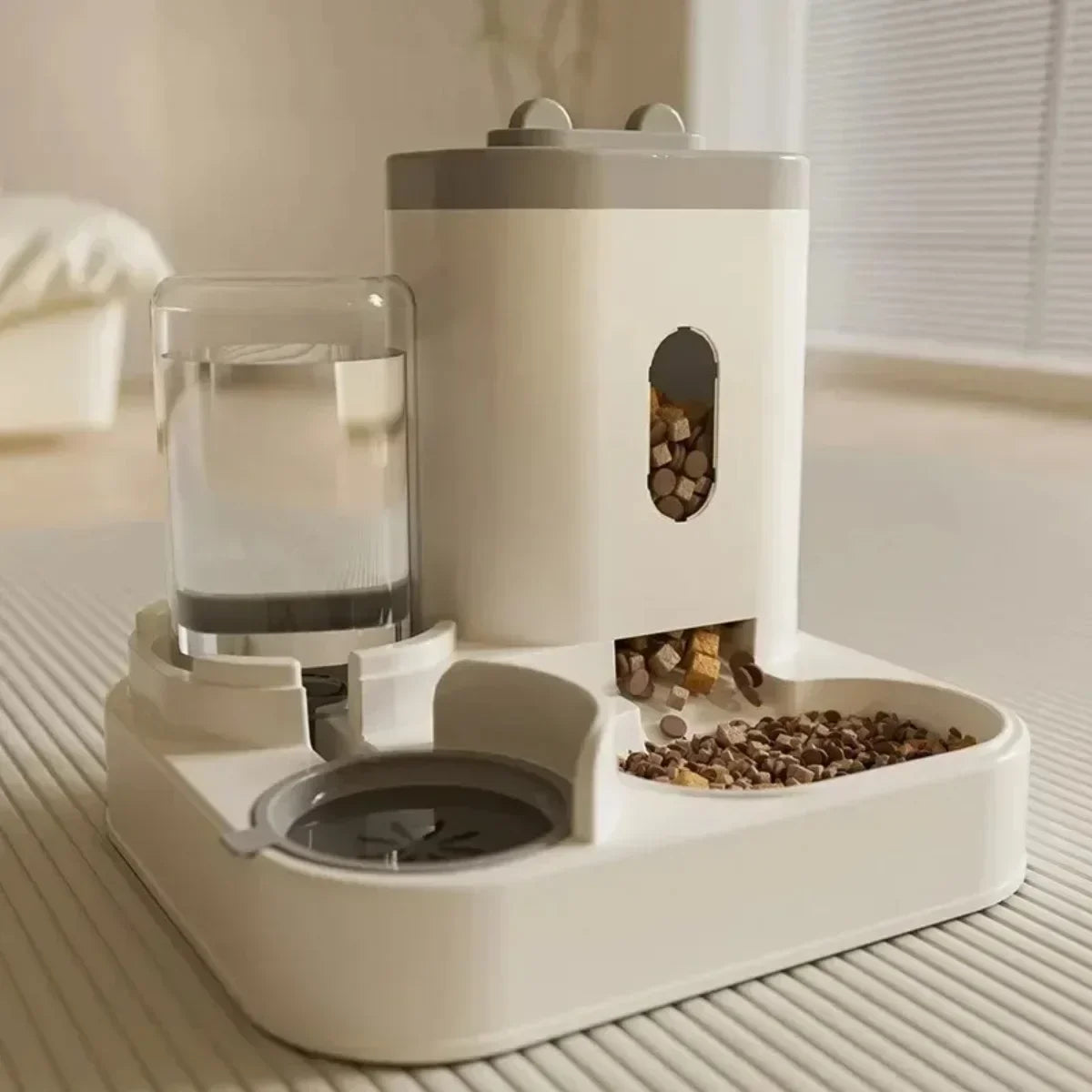 AutoFeed Duo™ – Dispensador Automático de Comida y Agua para Mascotas