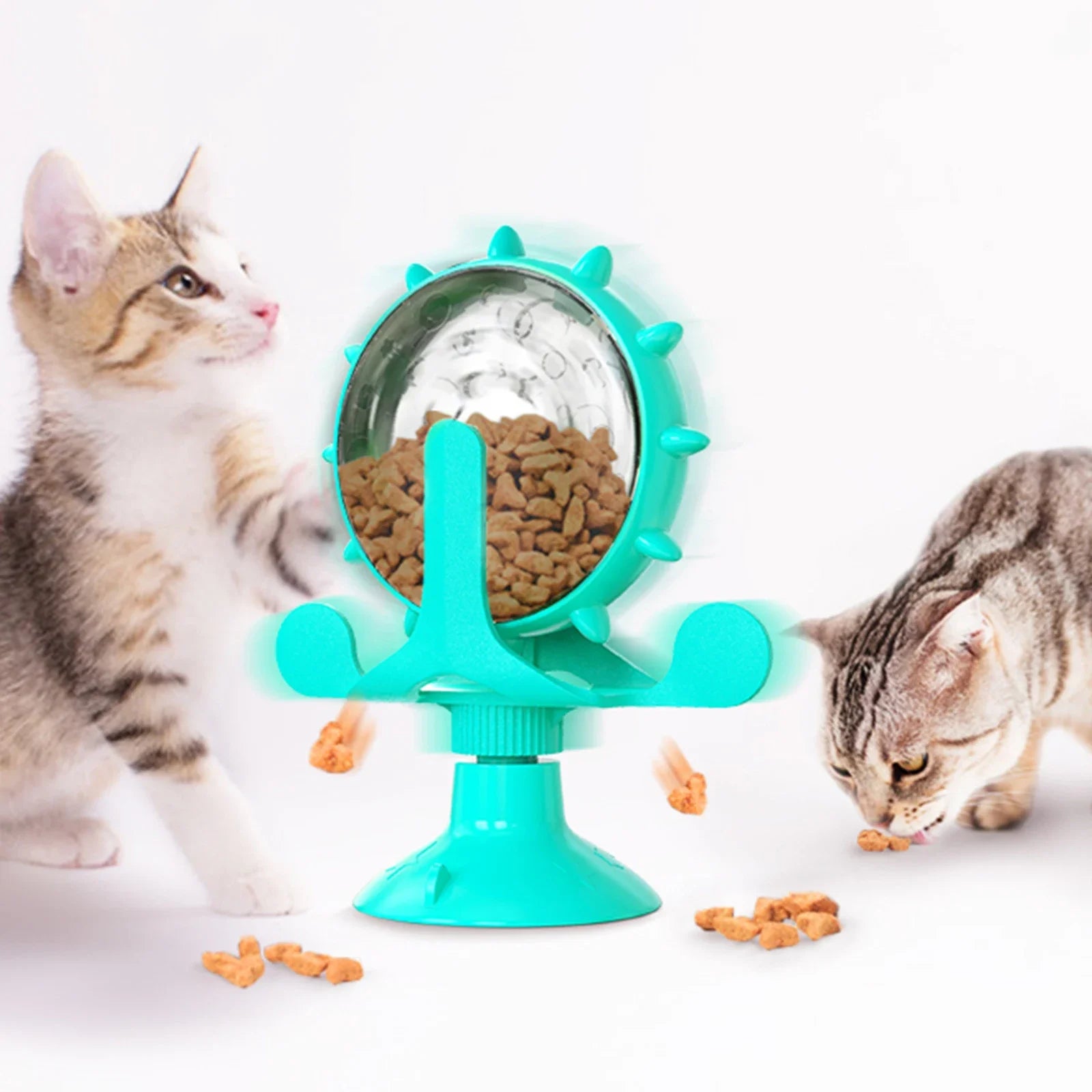 SpinFeeder™ – Juguete Interactivo Dispensador para Gatos