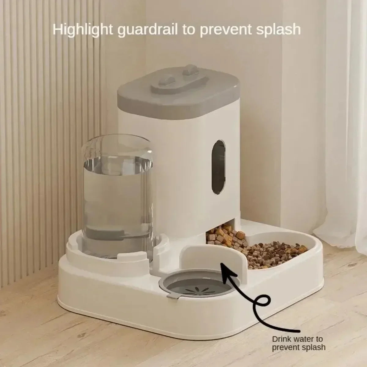 AutoFeed Duo™ – Dispensador Automático de Comida y Agua para Mascotas