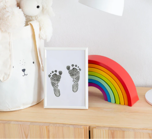 TinyPrints™ – Set für Babyfußabdrücke ohne Tinte