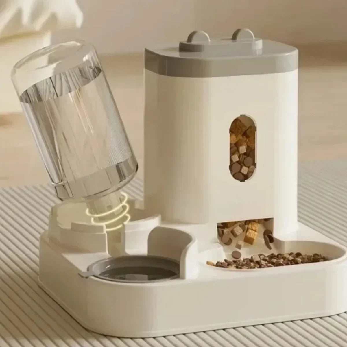 AutoFeed Duo™ – Dispensador Automático de Comida y Agua para Mascotas