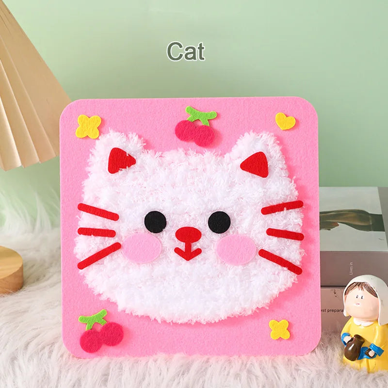 Kit de Bordado Infantil Animal