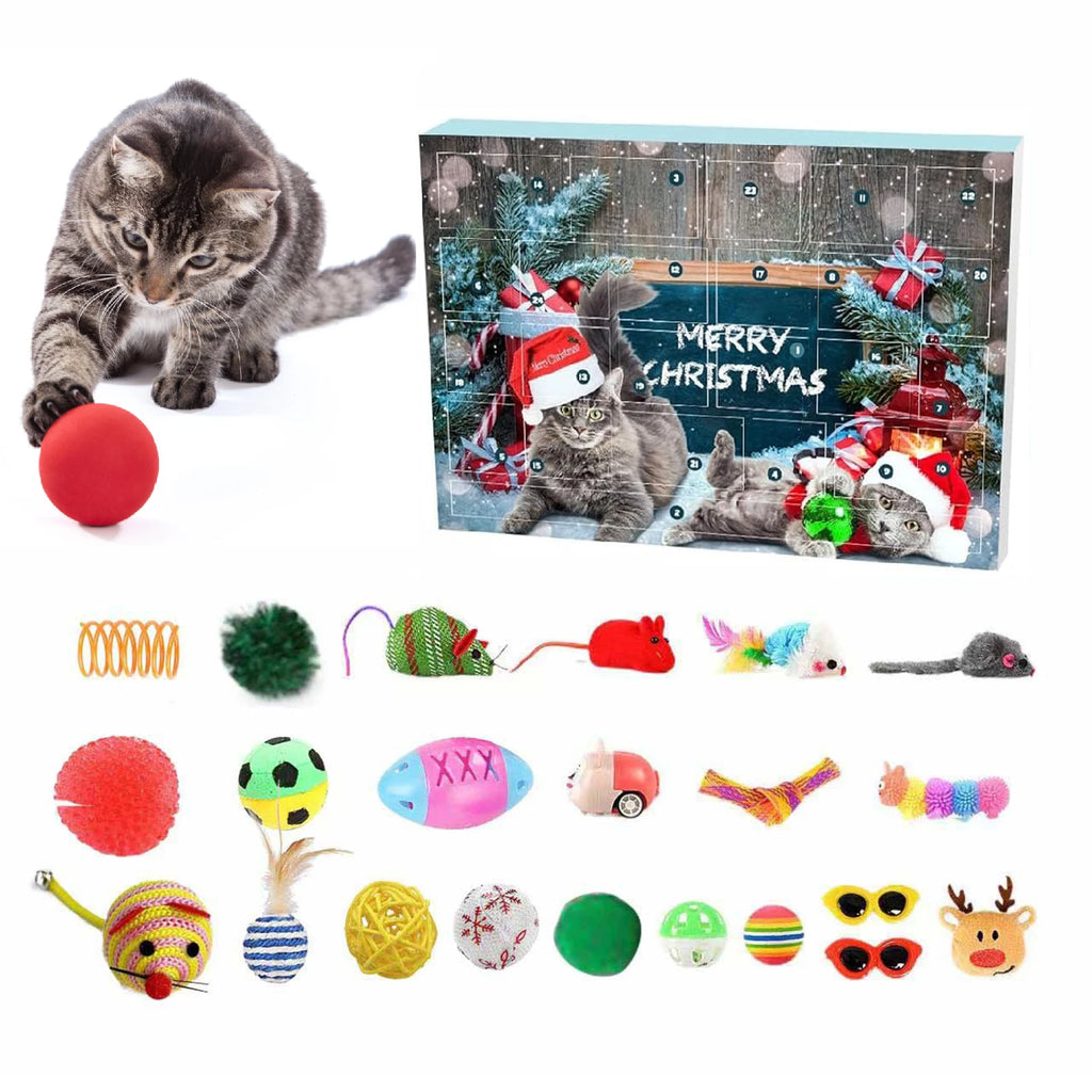 PawJoy Advent™ – Calendario de Adviento Navideño para Mascotas (24 Sorpresas)
