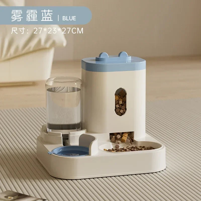 AutoFeed Duo™ – Dispensador Automático de Comida y Agua para Mascotas