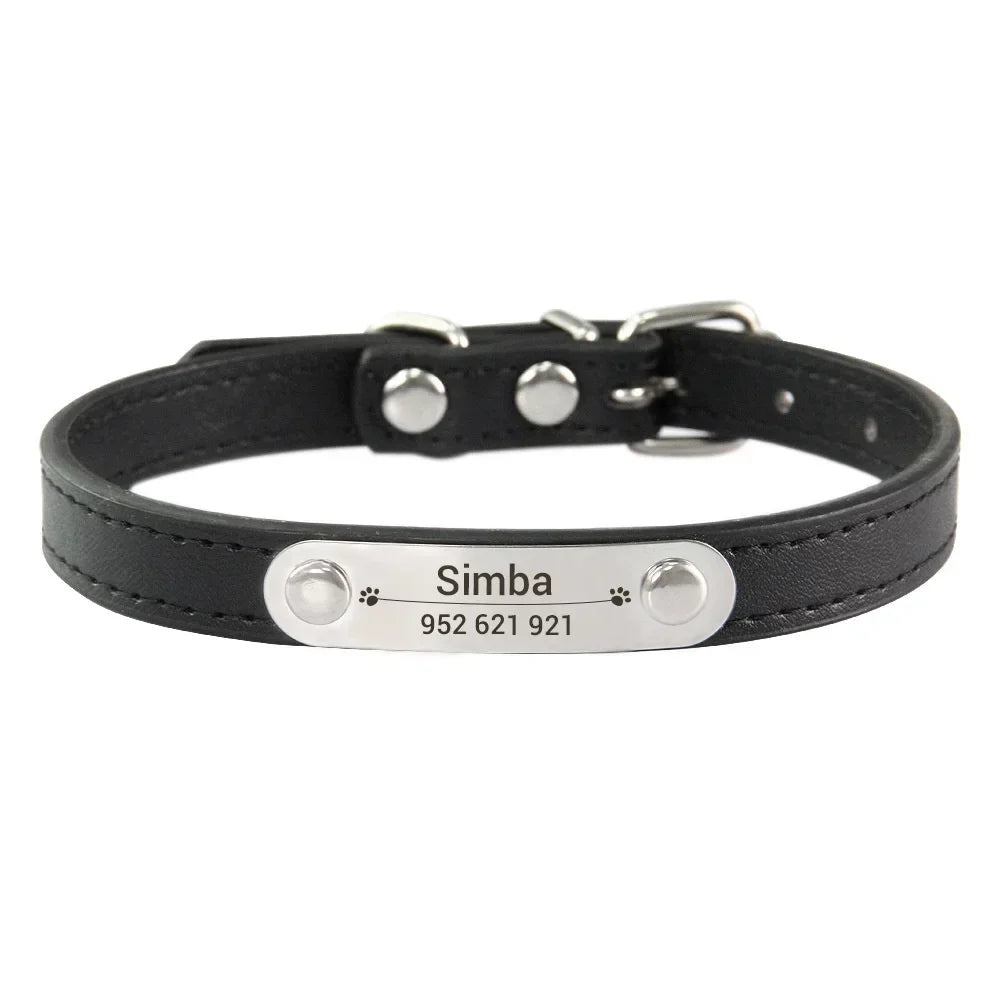 IDCollar™ – Collar Elegante con Placa de Identificación