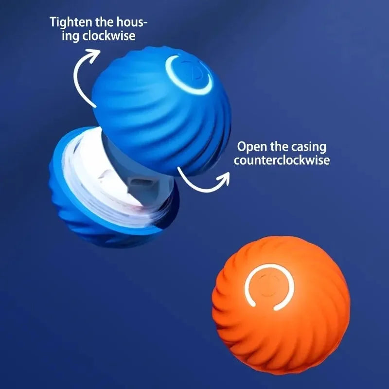HyperRoll Ball™ – Pelota Inteligente Interactiva con Movimiento Automático