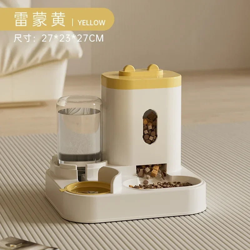 AutoFeed Duo™ – Dispensador Automático de Comida y Agua para Mascotas
