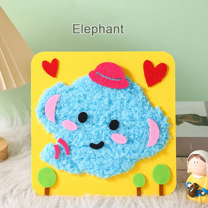 Kit de Bordado Infantil Animal