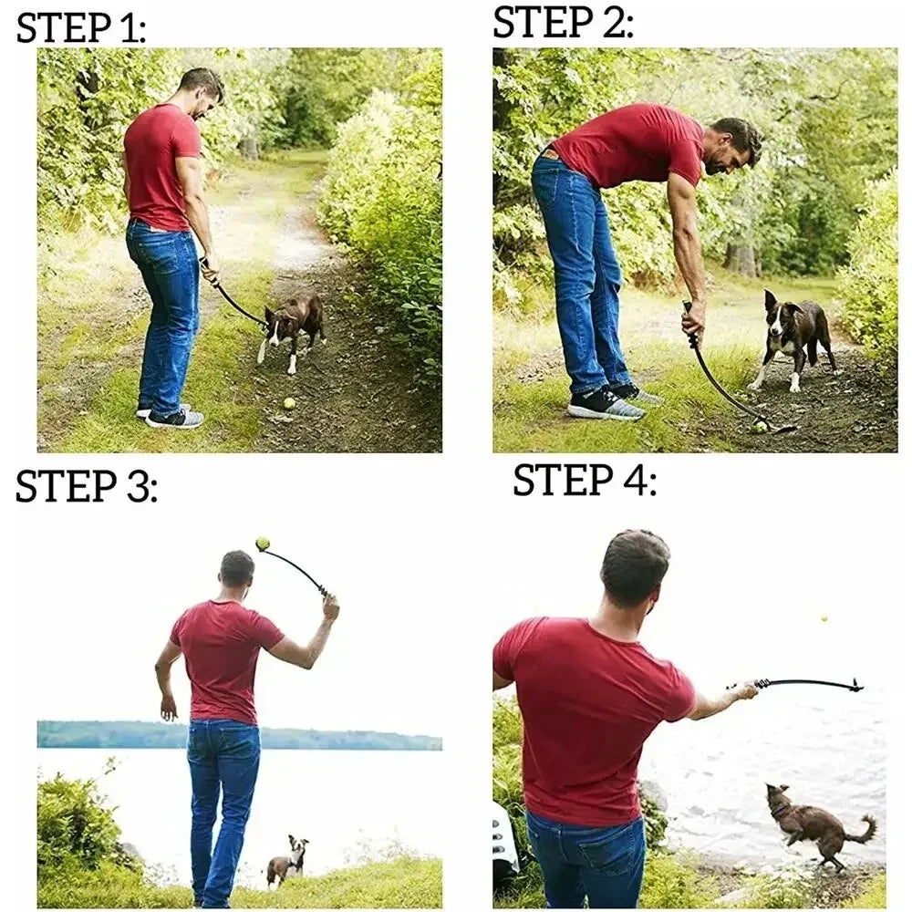 FetchPro Launcher™ – Lanzador de Pelotas para Perros
