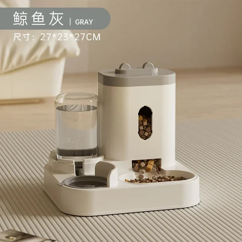 AutoFeed Duo™ – Dispensador Automático de Comida y Agua para Mascotas