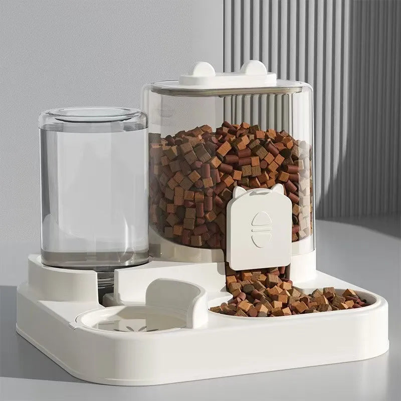 AutoFeed Duo™ – Dispensador Automático de Comida y Agua para Mascotas