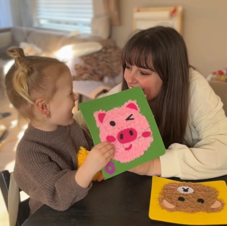 Kit de Bordado Infantil Animal